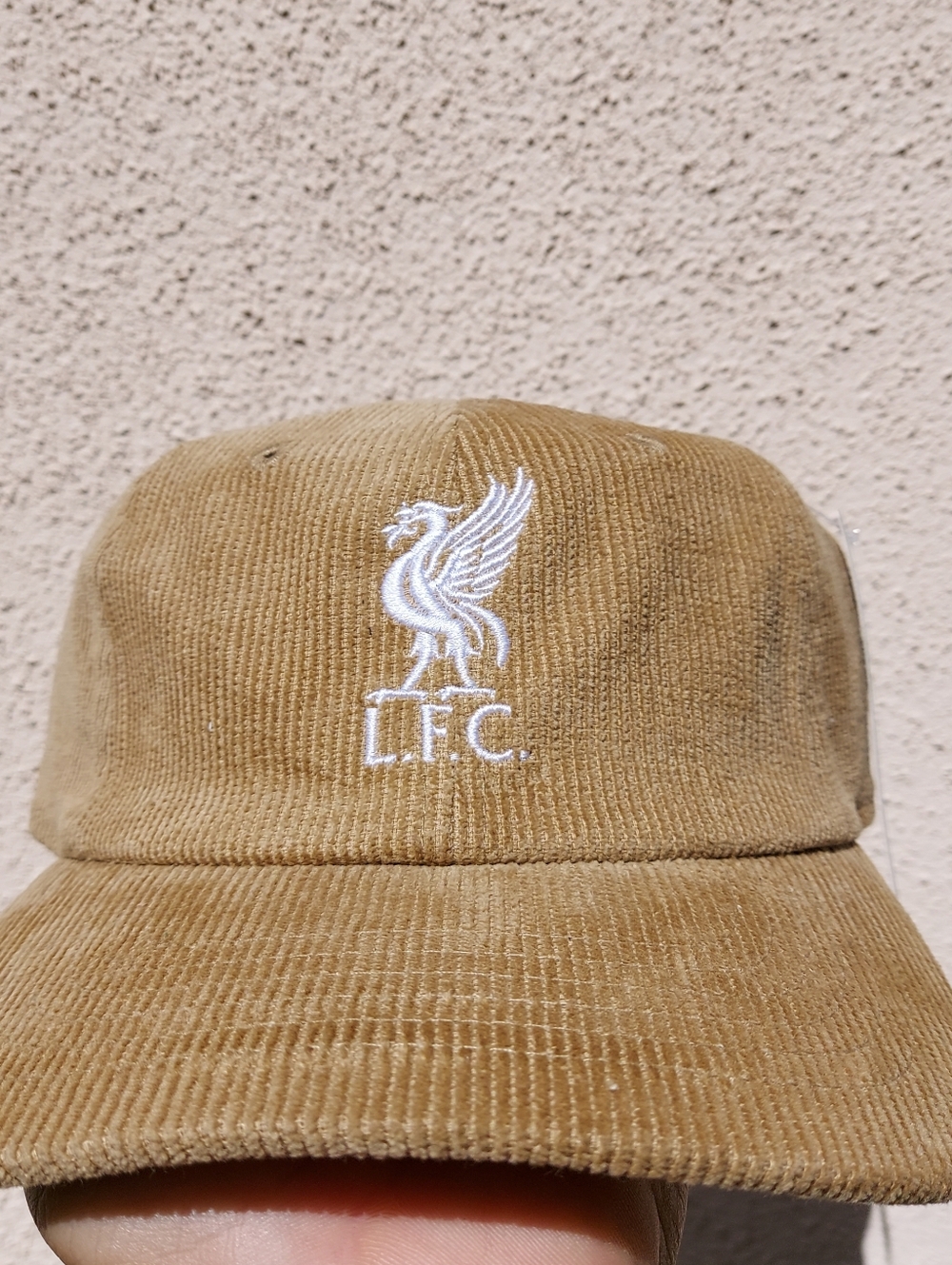Custom Embroidered Liverpool Dad Cap Strapback Corduroy - Picture 2 of 3